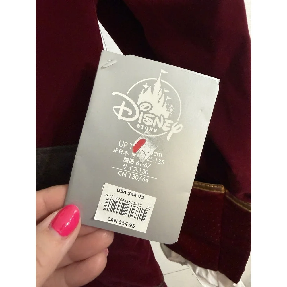 NWT Captain Hook Disney Store Costume for Kids 7/8 Medium Peter Pan Halloween - Picture 2 of 7